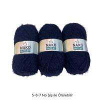 İH9180 - 442 gr. (3 Adet) Paris kalın nako outlet  İhraç Fazlası İp