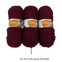 İH9192 - 600 gr. (3 Adet) Nako vogue uzun sarım İhraç Fazlası İp