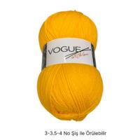 İH9216 - 460 gr. (1 Adet) Büyük çile sarı nako vogue İhraç Fazlası İp