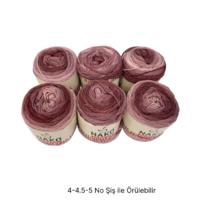 İH9236 - 850 gr. (6 Adet) Nako outlet kek ip  İhraç Fazlası İp