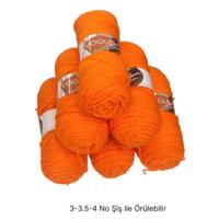İH9237 - 1200 gr. (6 Adet) Nako outlet uzun sarım  İhraç Fazlası İp