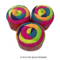 İH9259 - 630 gr. (3 Adet) Nako outlet kek ip  İhraç Fazlası İp