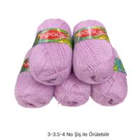 İH9276 - 500 gr. (5 Adet) Simli nako vogue İhraç Fazlası İp