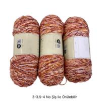 İH9313 - 458 gr. (3 Adet) Nako ihraç  uzun sarım  İhraç Fazlası İp