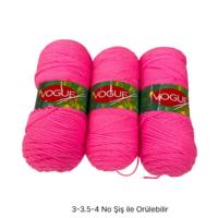 İH9316 - 568 gr. (3 Adet) Nako vogue  uzun sarım  İhraç Fazlası İp