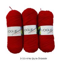 İH9317 - 390 gr. (3 Adet) Nako vogue  uzun sarım İhraç Fazlası İp