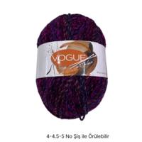 İH9336 - 212 gr. (1 Adet) Nako vogue Yumuşak Doku batik  İhraç Fazlası İp