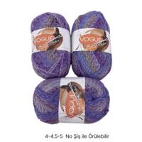 İH9381 - 564 gr. (3 Adet) Yumuşak Doku nako vogue  İhraç Fazlası İp