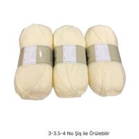 İH9409 - 310 gr. (3 Adet) Yumuşak Doku krem İhraç Fazlası İp