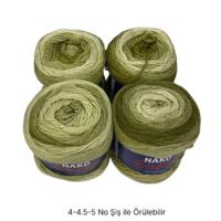 İH9449 - 620 gr. (4 Adet) Nako outlet Kek ip  İhraç Fazlası İp