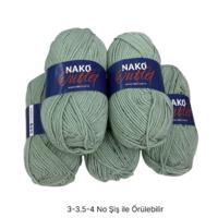 İH9460 - 460 gr. (5 Adet) Antipilling Nako outlet  İhraç Fazlası İp