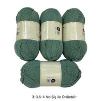 İH9502 - 400 gr. (4 Adet) Antipilling nako İhraç Fazlası İp