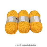 İH9504 - 316 gr. (3 Adet) Nako ihraç Sarı İhraç Fazlası İp