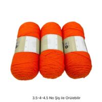İH9506 - 610 gr. (3 Adet) Nako ihraç  uzun sarım  İhraç Fazlası İp
