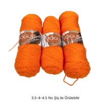 İH9522 - 340 gr. (3 Adet) Nako ihraç  uzun sarım  İhraç Fazlası İp