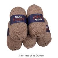 İH9523 - 500 gr. (5 Adet) % 25 yün nako outlet İhraç Fazlası İp