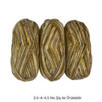 İH9525 - 300 gr. (3 Adet) Yumuşak Doku batik İhraç Fazlası İp