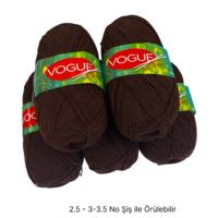 İH9529 - 500 gr. (5 Adet) Cotton lüks nako vogue  İhraç Fazlası İp