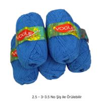 İH9530 - 460 gr. (5 Adet) Cotton lüks nako vogue  İhraç Fazlası İp