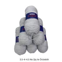İH9536 - 1120 gr. (6 Adet) Nako vogue  uzun sarım  İhraç Fazlası İp