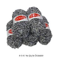 İH9559 - 536 gr. (5 Adet) Çiçek ip nako vogue İhraç Fazlası İp