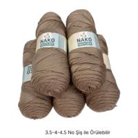 İH9578 - 930 gr. (5 Adet) Nako outlet Uzun sarım  İhraç Fazlası İp