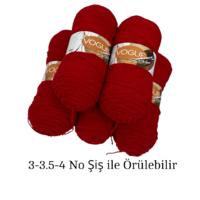 İH9582 - 886 gr. (5 Adet) Nako Vogue Uzun Sarım İhraç Fazlası İp