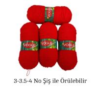 İH9585 - 812 gr. (4 Adet) Nako Vogue Uzun Sarım İhraç Fazlası İp