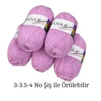 İH9595 - 500 gr. (5 Adet) Antipilling (Tüylenmez) Nako Vogue İhraç Fazlası İp