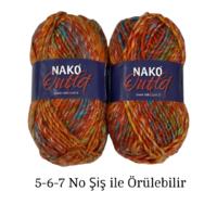 İH9599 - 284 gr. (2 Adet) Nako Outlet Moher İhraç Fazlası İp