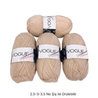 İH9623 - 350 gr. (4 Adet) % 25 yün nako vogue İhraç Fazlası İp