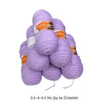 İH9632 - 1110 gr. (6 Adet) Nako vogue uzun sarım  İhraç Fazlası İp