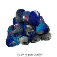 İH9633 - 800 gr. (8 Adet) Vals Nako outlet  İhraç Fazlası İp