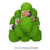 İH9645 - 970 gr. (6 Adet) Nako vogue uzun sarım  İhraç Fazlası İp