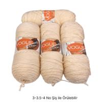 İH9647 - 664  gr. (4 Adet) Antipilling nako vogue uzun sarım  İhraç Fazlası İp