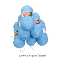 İH9651 - 950 gr. ( 6 Adet) Nako vogue uzun sarım İhraç Fazlası İp