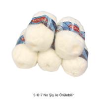 İH9660 - 546 gr. (5 Adet) Kid moher nako outlet  İhraç Fazlası İp