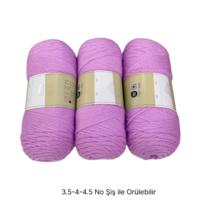 İH9665 - 514 gr. (3 Adet) Uzun sarım İhraç Fazlası İp