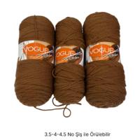 İH9670 - 478 gr. (3 Adet) Uzun sarım nako vogue İhraç Fazlası İp