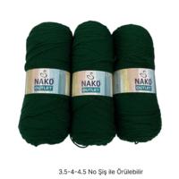 İH9671 - 556 gr. (3 Adet) Uzun sarım nako vogue  İhraç Fazlası İp