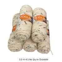 İH9738 - 592 gr. (5 Adet) Tweedli nako vogue  İhraç Fazlası İp