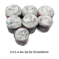 İH9759 - 940 gr. (7 Adet) Nako Vogue Yumuşak Dokulu Kek İp İhraç Fazlası İp