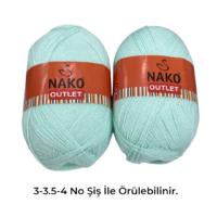 İH9772 - 490 gr. (2 Adet) Büyük Çile Nako Outlet İhraç Fazlası İp