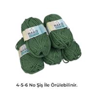 İH9782 - 370 gr. (5 Adet) Nako Outlet Yumuşak Dokulu İhraç Fazlası İp