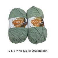 İH9785 - 400 gr. (2 Adet) Yumuşak Dokulu Nako Vogue İhraç Fazlası İp