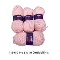 İH9786 - 710 gr. (4 Adet) Yumuşak Dokulu Nako Outlet İhraç Fazlası İp