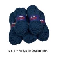 İH9787 - 900 gr. (5 Adet) Yumuşak Dokulu Nako Outlet İhraç Fazlası İp