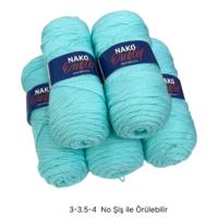 İH9804 - 820 gr. (5 Adet) Nako outlet uzun sarım  İhraç Fazlası İp