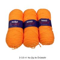 İH9805 - 438  gr. (3 Adet)  Nako outlet uzun sarım  İhraç Fazlası İp