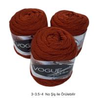 İH9806 - 430 gr. (3 Adet) Yumuşak Doku nako vogue kek ip  İhraç Fazlası İp
